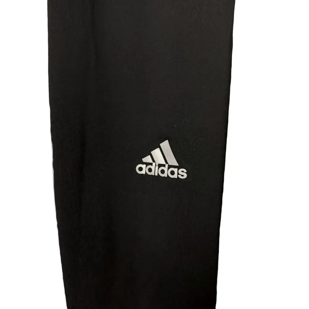 Adidas Mens Large Black Techfit Compression Training Long Tights Gym Workout